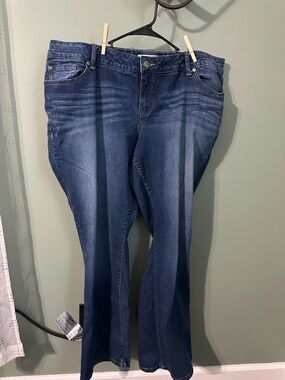 torrid Dark Blue Flare Jeans